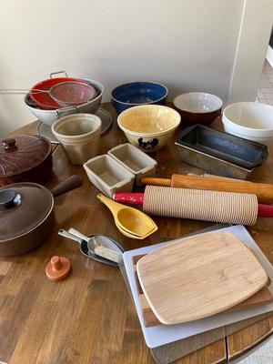 Bakeware (vintage Le Creuset, Benton West)