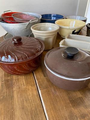 Bakeware (vintage Le Creuset, Benton West)