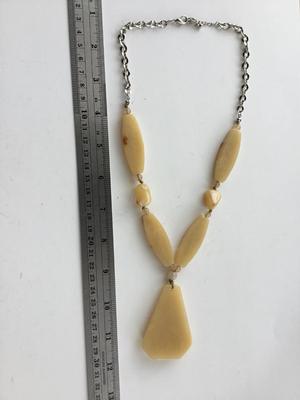 Unmarked unique statement necklace