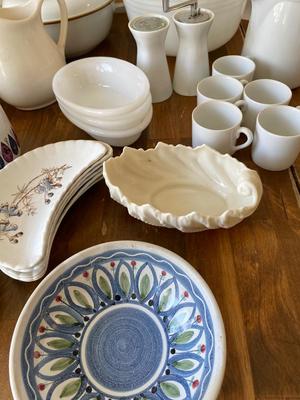 Vintage Lamp Berger & Kitchen items