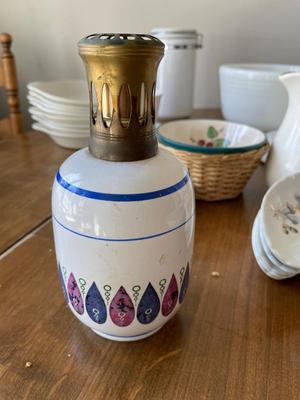 Vintage Lamp Berger & Kitchen items