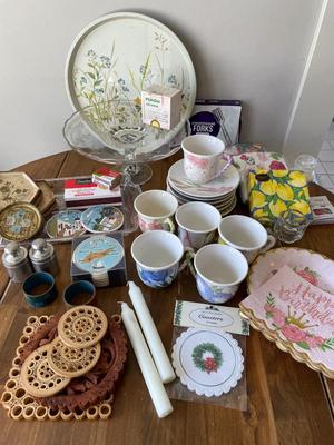 Variety of entertaining items!