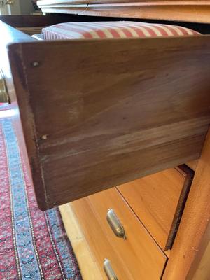 Vintage tall, four drawer cabinet