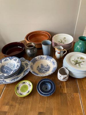 China, vases, floral dishes, more