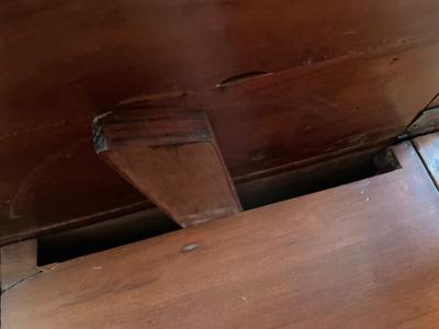 Vintage drop leaf side table