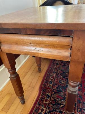 Vintage drop leaf side table