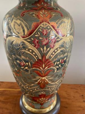 Painted lamp
