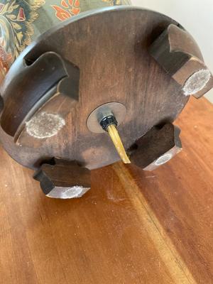 Painted lamp