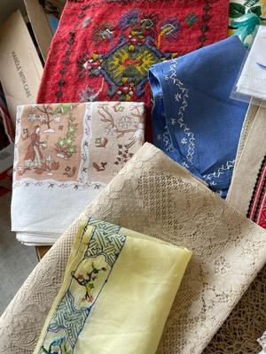 Handcrafted linens