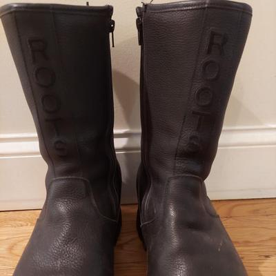 Roots Tuff Brand Size 9 Leather Boots (GB-BBL)