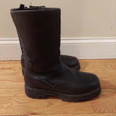 Roots Tuff Brand Size 9 Leather Boots (GB-BBL)