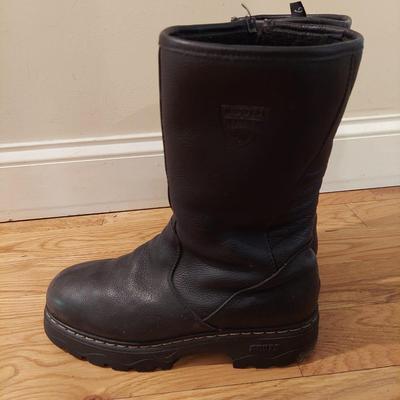 Roots Tuff Brand Size 9 Leather Boots (GB-BBL)