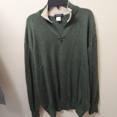 Men’s XL Long Sleeve Sweaters & Henleys with Cashmere & Merino Wool (GB-BBL)