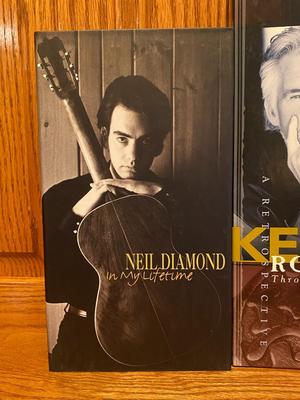 BOX SETS, WE'VE GOT WILLIE NELSON, KENNY ROGERS, & NEIL DIAMOND!