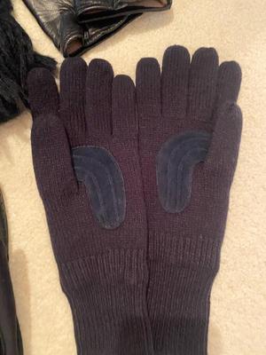 HANSEN HAT AND GLOVES, NICE LEATHER GLOVES AND MORE!