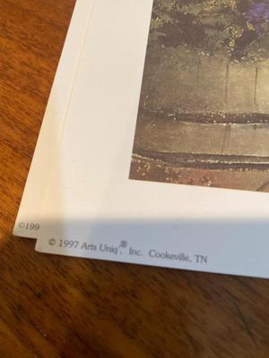 3 UNFRAMED DWAYNE WARWICK PRINTS, AND AN ASSORTMENT OF FRAMES