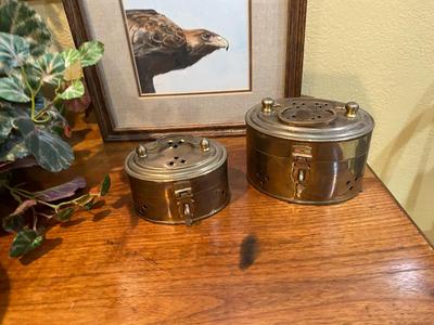 WALL ART AND BRASS HOME DECOR