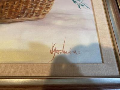 OIL ON CANVAS SIGNED GOODWINE