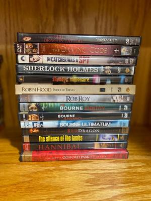 VARIETY OF MOVIES ON DVD