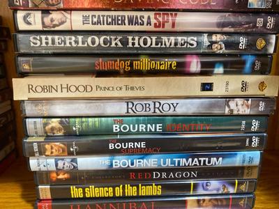 VARIETY OF MOVIES ON DVD