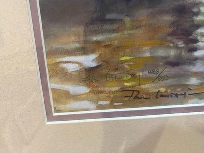 PAUL LANDRY "MORNING WALK" SIGNED AND NUMBERED 433/850 PRINT INCLUDES COA