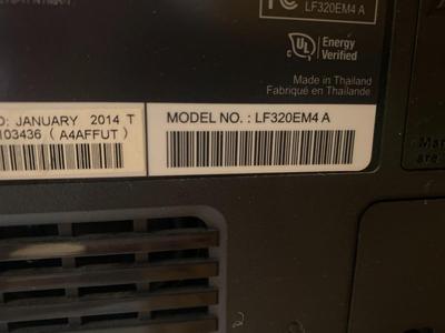 EMERSON LED 32" TV AND TOSHIBA DVD/VCR COMBO
