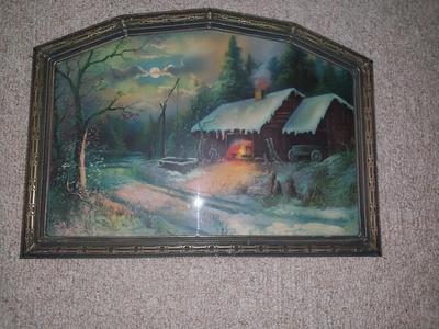 FRAMED VINTAGE PRINT