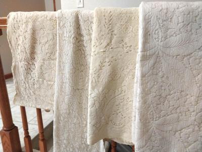 LACE LIKE TABLECLOTHES