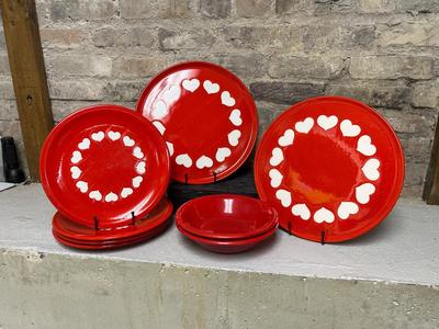 Waechtersbach Valentine Platters and Plates