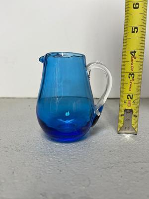 Blue and White