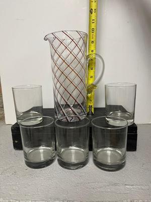 Swirl Pitcher Set