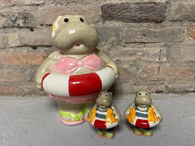 Hippo Set - everyone needs a house hippo!!