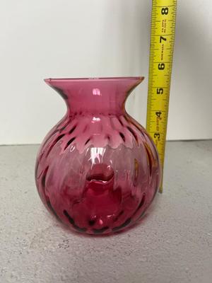 Fantastic Cranberry Vases