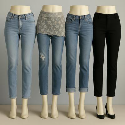 MB8243 Lot of Ladies Jean Pants Lot