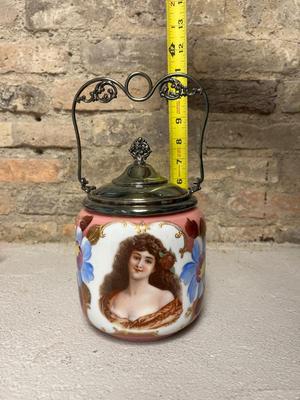 Victorian biscuit jar and more!