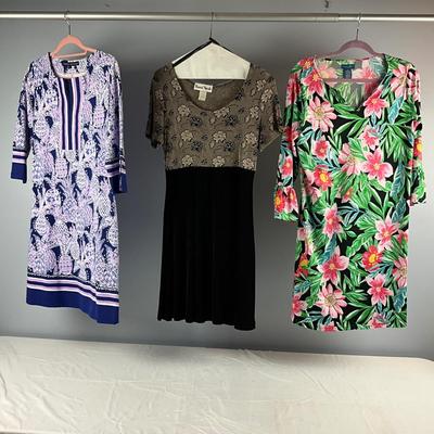 MB8253 Lot of Ladies Dresses Barbar Erickson, Caribbean Joe