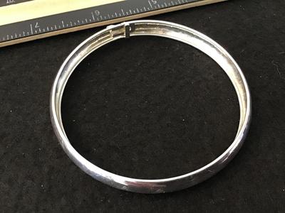 925 Italy Silver Locking Bracelet