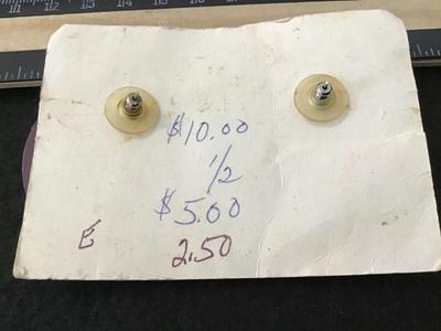 VintagePark Lane on Card Large Plumb Earrings