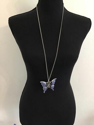 1946 Large Butterfly Statement Necklace