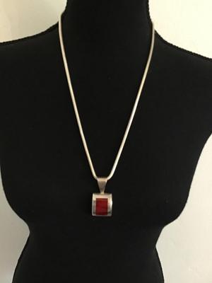 925 Howlite Necklace Mexico And 925 Chain