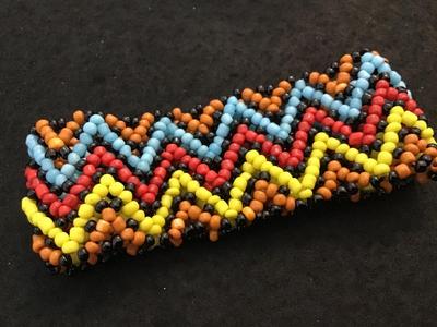 Native Style Glass Beaded Bracelet