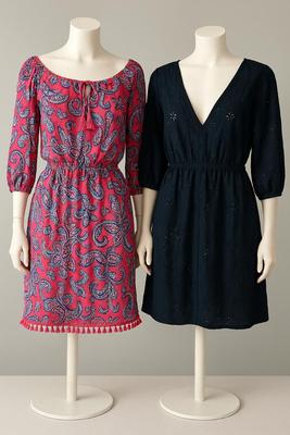 MB8265 Lot of Two Ladies Dresses, J. Crew, Talbots