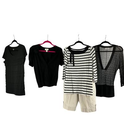 MB8278 Lot of LOFT Tops and Short Set