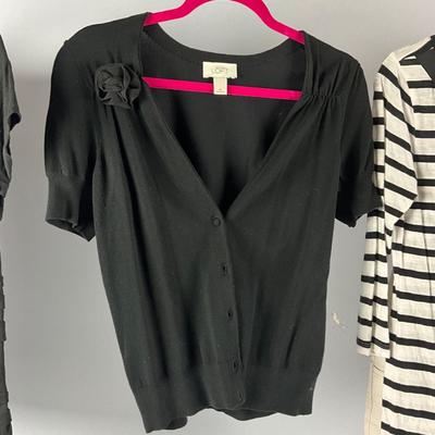 MB8278 Lot of LOFT Tops and Short Set