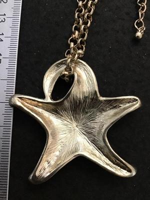 Enamel Starfish Necklace