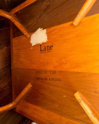 Lot 23zzz: Mid century modern Lane End table