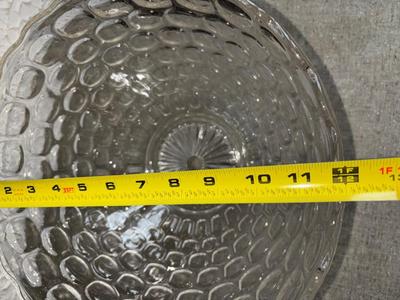 Lot Den922: Vintage Glassware Federal Glass Jubilee Punch Bowl +more