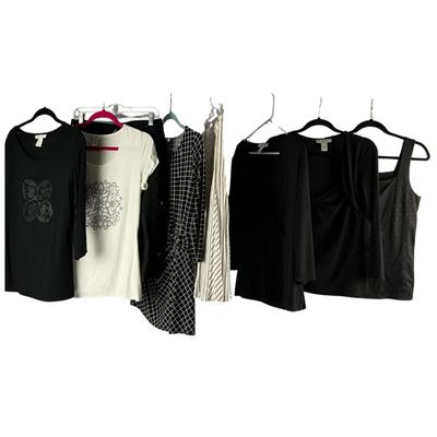 MB8286 Lot of Ladies White House Black Market Blouses/Tops/Sleeveless
