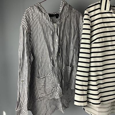 MB8291 Lot of Ladies Tops, Blouses- Tahari, J.Jill, Cable & Gauge