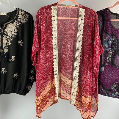 MB8293 Lot of Ladies Tunic/ Tops- Rewind, Unit, Sonoma